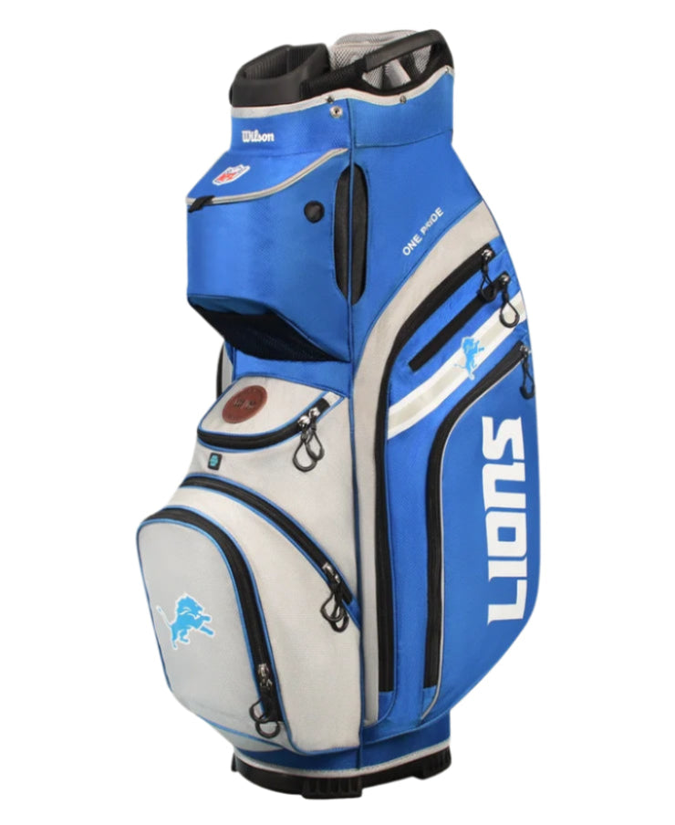 Load image into Gallery viewer, Wilson Detroit Lions NFL Cart Golf Bag
