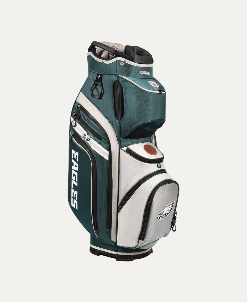 Load image into Gallery viewer, Wilson Philadelphia Eagles NFL Golf Bags: Stand &amp; Cart
