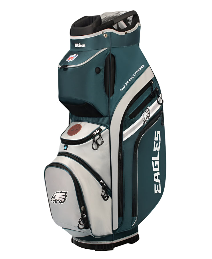 Load image into Gallery viewer, Wilson Philadelphia Eagles NFL Cart Golf Bag
