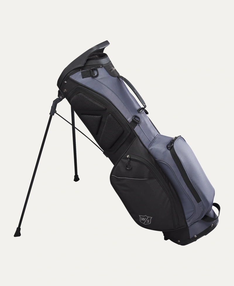 Load image into Gallery viewer, Wilson Staff EXO Lite Golf Stand Bag - Black / Charcoal
