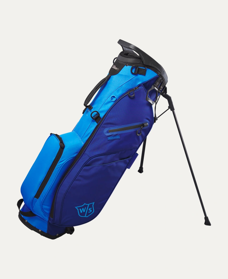 Load image into Gallery viewer, Wilson Staff EXO Lite Golf Stand Bag - Dark Blue / Light Blue
