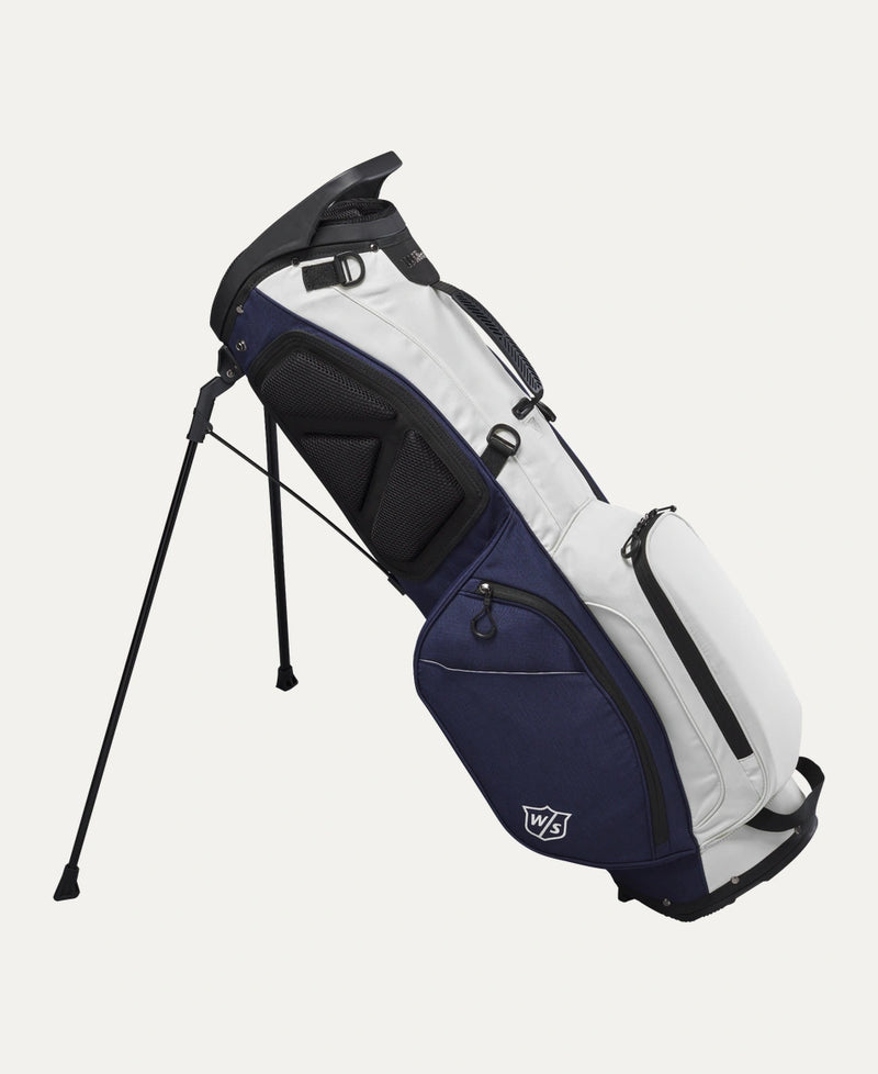 Load image into Gallery viewer, Wilson Staff EXO Lite Golf Stand Bag - Navy / White
