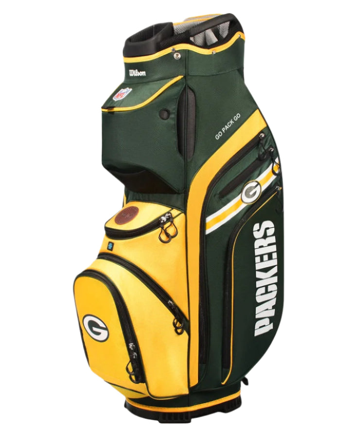 Load image into Gallery viewer, Wilson Green Bay Packers NFL Cart Golf Bag
