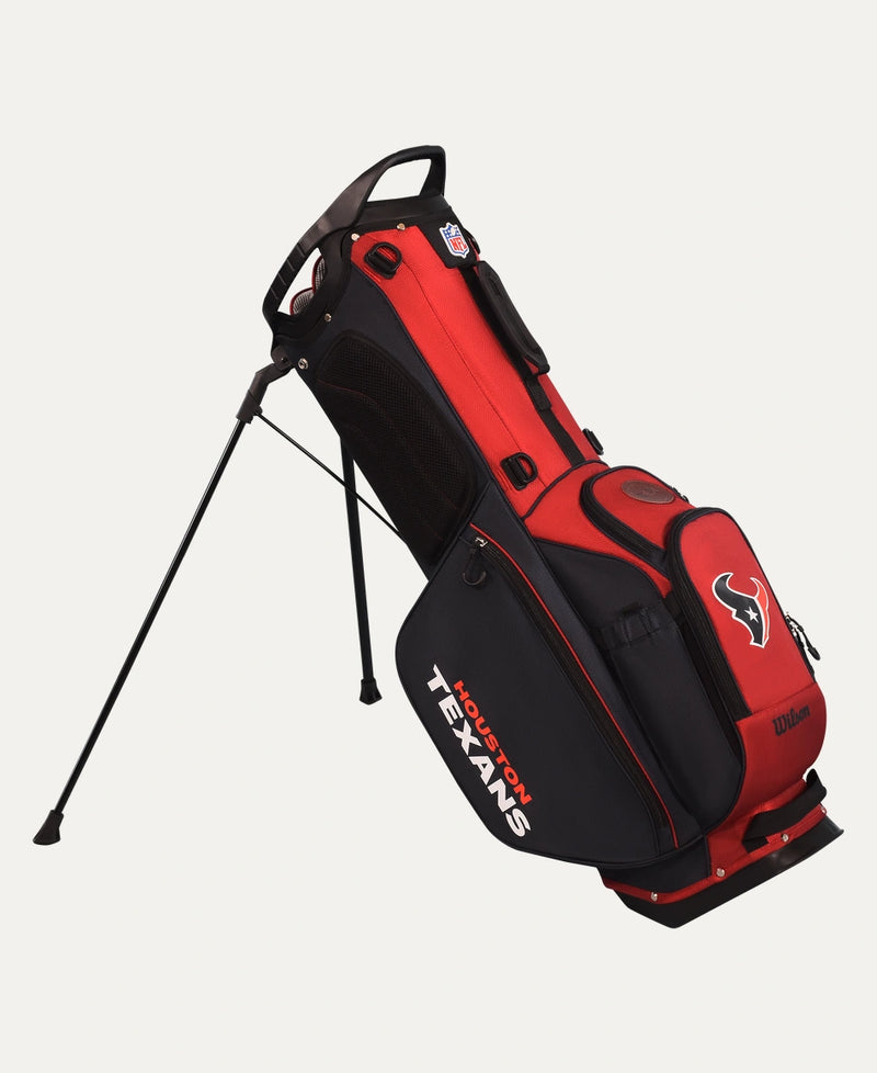 Load image into Gallery viewer, Wilson Houston Texans NFL Golf Bags - Stand &amp; Cart
