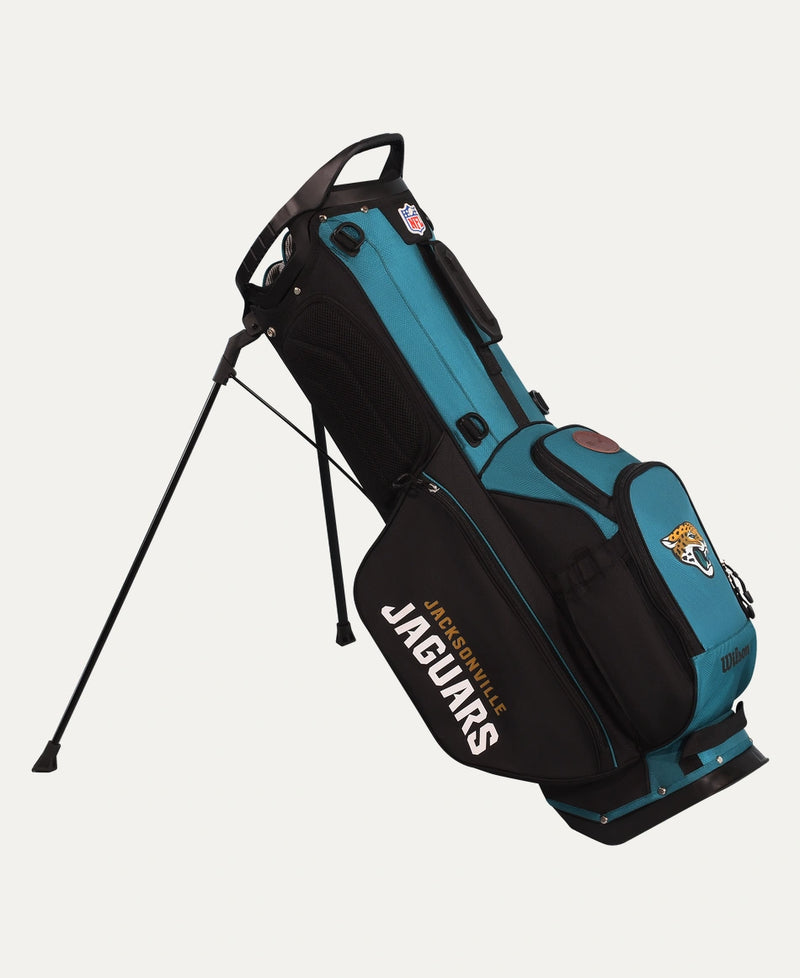 Load image into Gallery viewer, Wilson Jacksonville Jaguars NFL Golf Bags - Stand &amp; Cart
