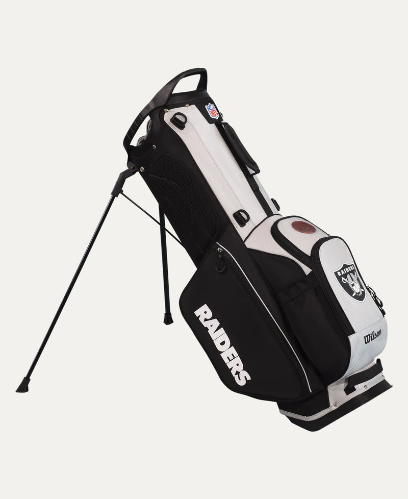 Load image into Gallery viewer, Wilson Las Vegas Raiders NFL Golf Bags - Stand &amp; Cart
