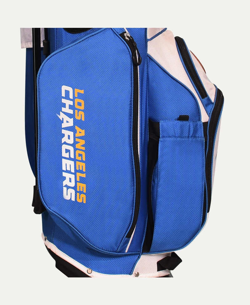 Load image into Gallery viewer, Wilson Los Angeles Chargers NFL Golf Bag - Stand &amp; Cart
