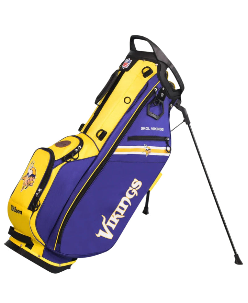 Load image into Gallery viewer, Wilson Minnesota Vikings NFL Stand Golf Bag
