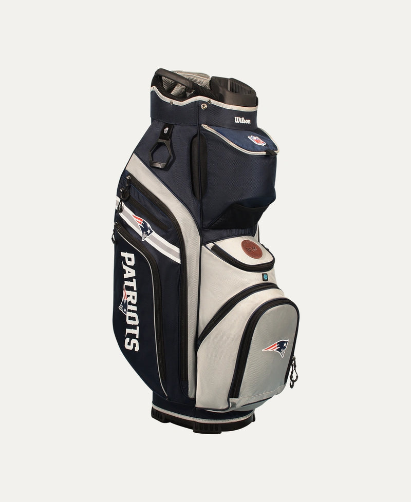 Load image into Gallery viewer, Wilson New England Patriots NFL Golf Bags - Stand &amp; Cart
