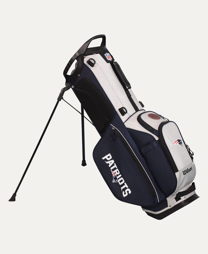 Load image into Gallery viewer, Wilson New England Patriots NFL Golf Bags - Stand &amp; Cart
