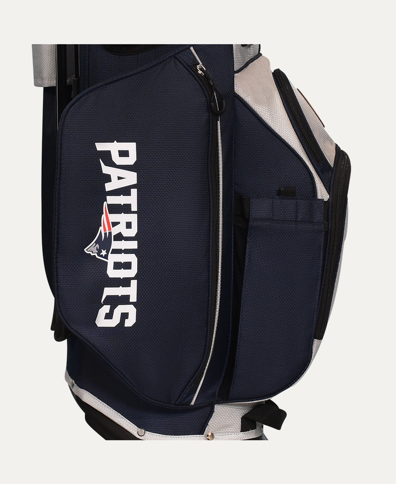 Load image into Gallery viewer, Wilson New England Patriots NFL Golf Bags - Stand &amp; Cart
