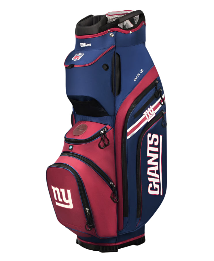 Load image into Gallery viewer, Wilson New York Giants NFL Cart Golf Bag
