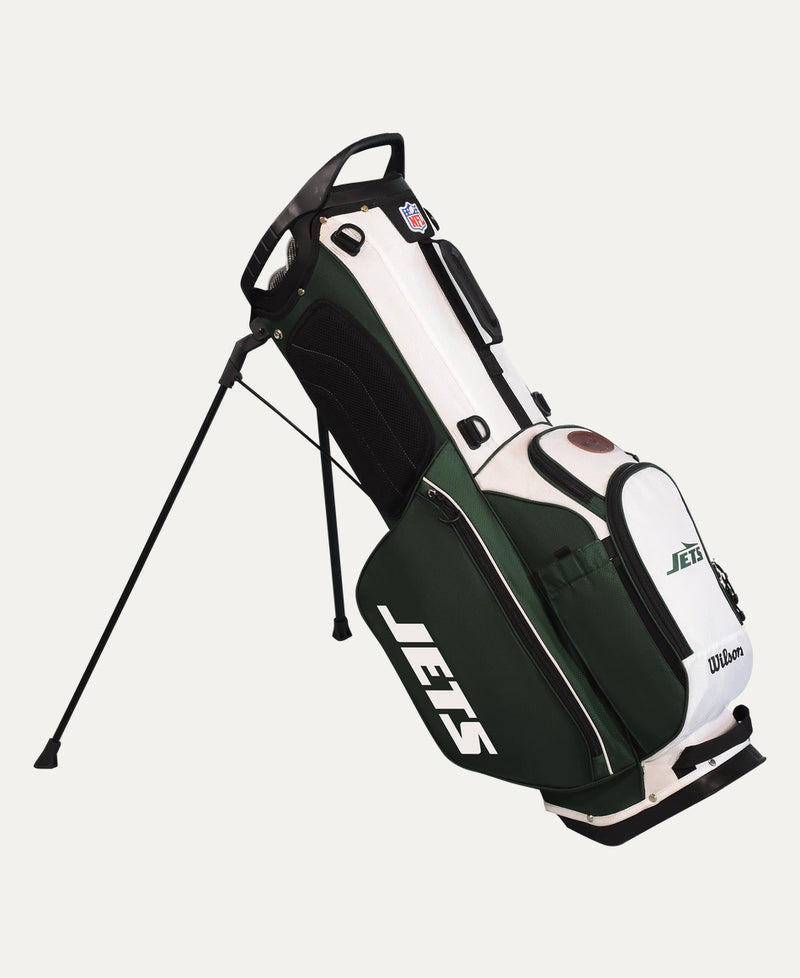 Load image into Gallery viewer, Wilson New York Jets NFL Golf Bags - Stand &amp; Cart
