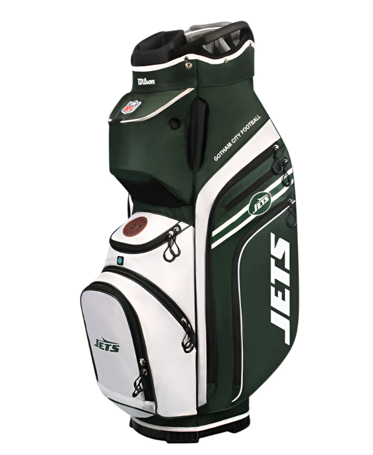 Load image into Gallery viewer, Wilson New York Jets NFL Cart Golf Bag
