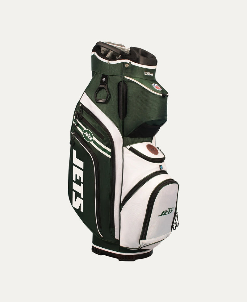 Load image into Gallery viewer, Wilson New York Jets NFL Golf Bags - Stand &amp; Cart
