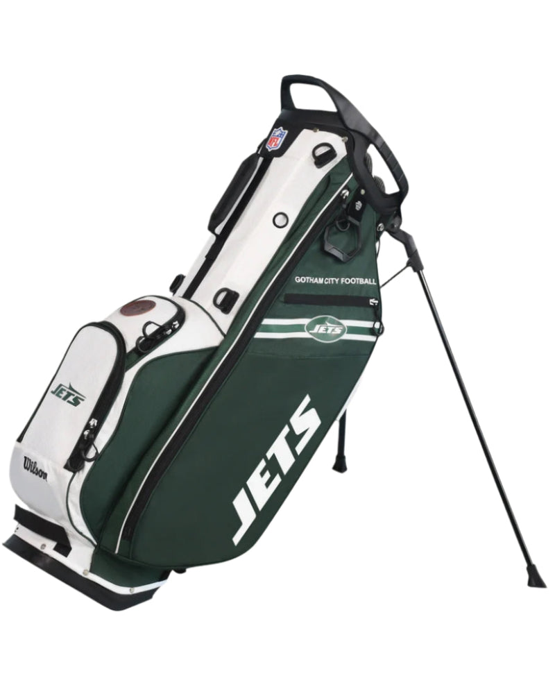 Load image into Gallery viewer, Wilson New York Jets NFL Stand Golf Bag
