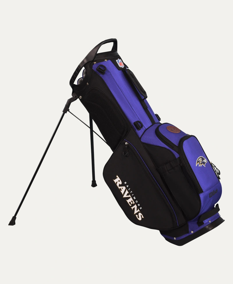 Load image into Gallery viewer, Wilson Baltimore Ravens NFL Golf Bag
