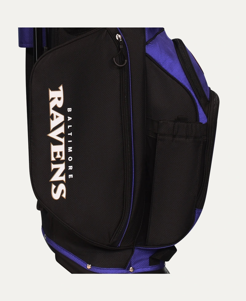 Load image into Gallery viewer, Wilson Baltimore Ravens NFL Golf Bag
