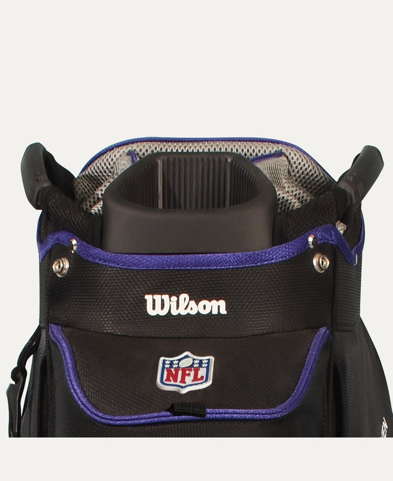 Load image into Gallery viewer, Wilson Baltimore Ravens NFL Golf Bag
