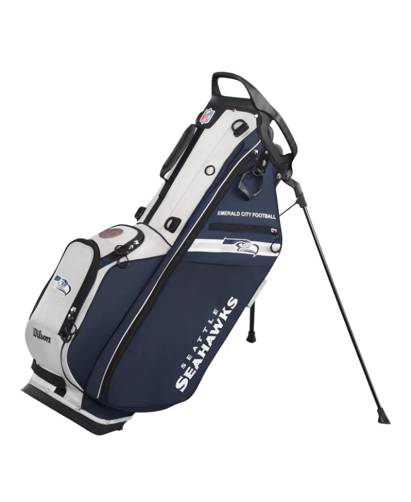 Load image into Gallery viewer, Wilson Seattle Seahawks NFL Stand Golf Bag
