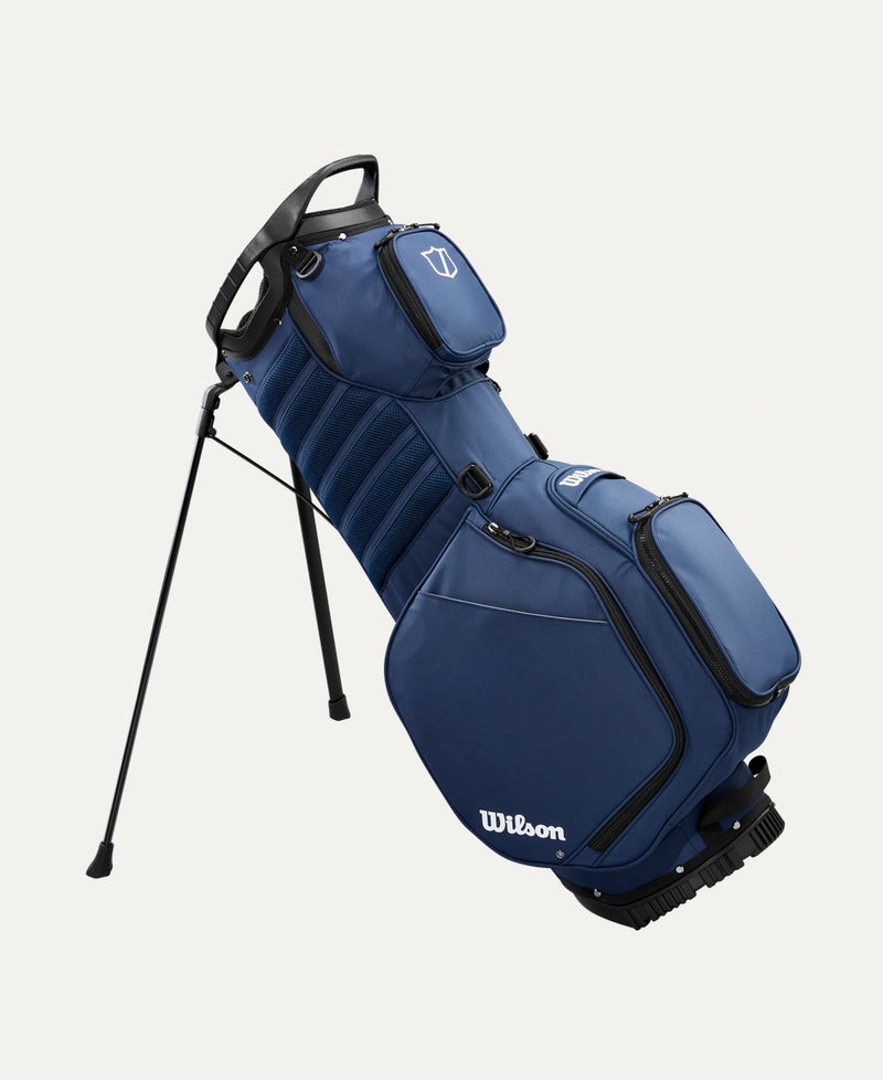 Load image into Gallery viewer, Wilson Talus Golf Stand Bag - Navy / White
