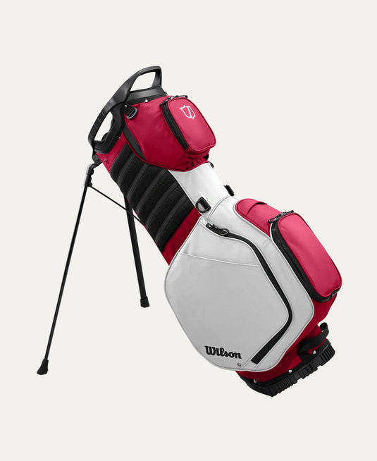 Wilson Talus Golf Stand Bag - Red / White