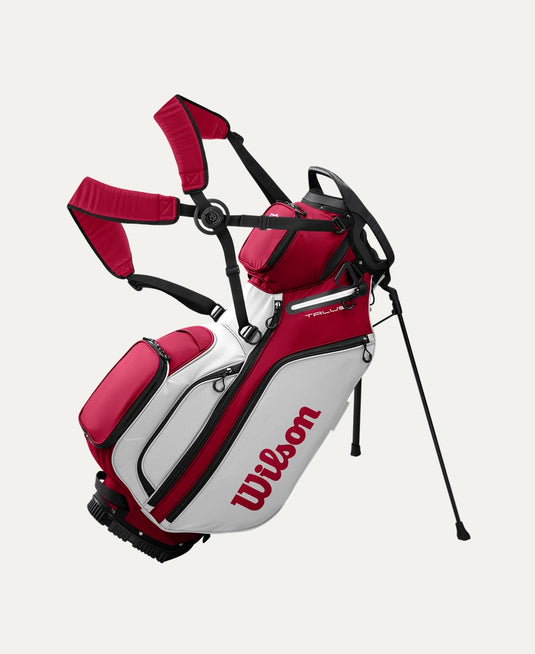 Wilson Talus Golf Stand Bag - Red / White