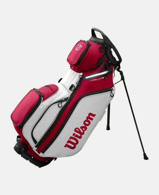 Wilson Talus Golf Stand Bag - Red / White