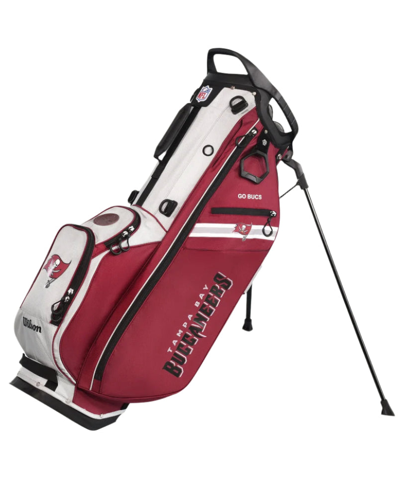 Load image into Gallery viewer, Wilson Tampa Bay Buccaneers NFL Stand Golf Bag
