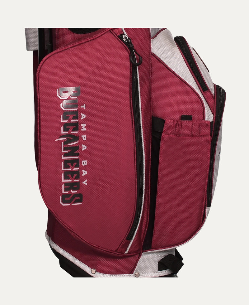 Load image into Gallery viewer, Wilson Tampa Bay Buccaneers NFL Golf Bags: Stand &amp; Cart
