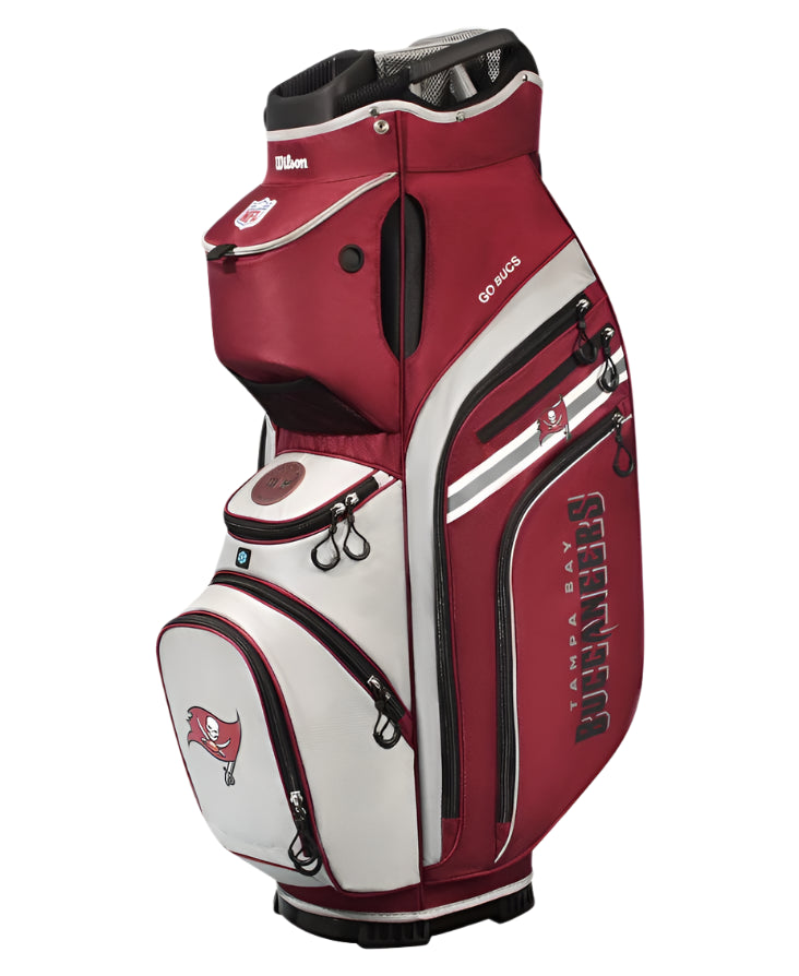 Load image into Gallery viewer, Wilson Tampa Bay Buccaneers NFL Cart Golf Bag
