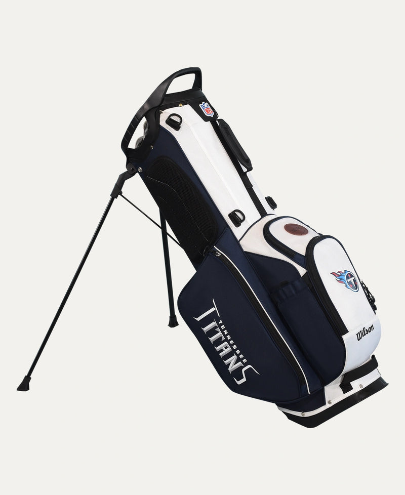 Load image into Gallery viewer, Wilson Tennessee Titans NFL Golf Bags - Stand &amp; Cart
