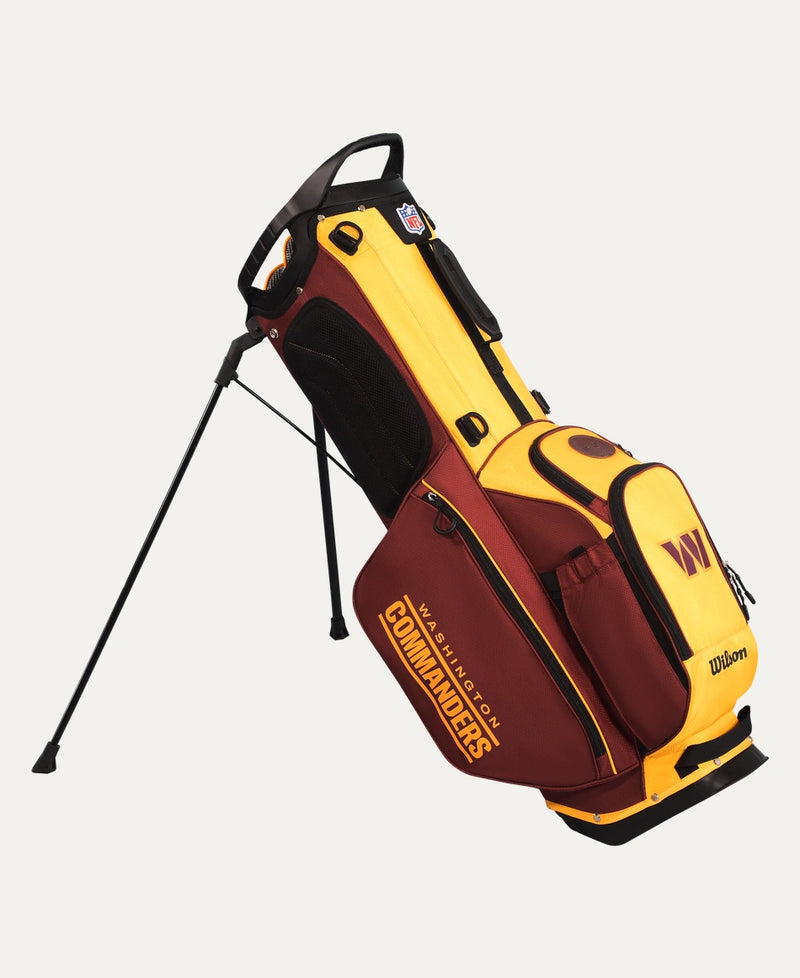 Load image into Gallery viewer, Wilson Washington Commanders NFL Golf Bags - Stand &amp; Cart
